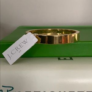 J. Crew Classic Gold Bangle Bracelet